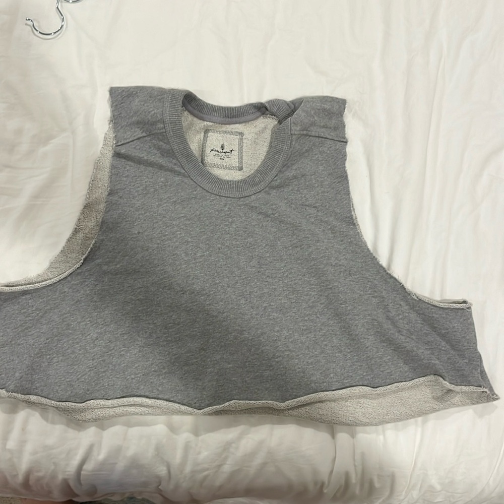 Free people muscle crop tank
